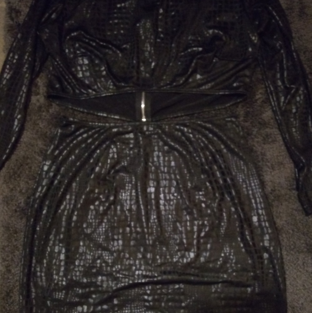 Black Two Peice dress